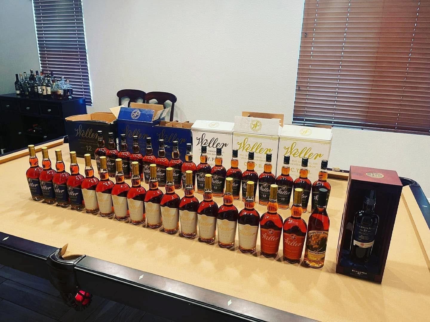 Quality Weller whiskey pallets liquidation - Image 2